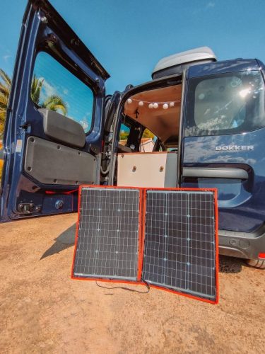 energia solar en furgoneta camper